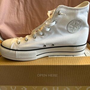 Converse Women's White High-Top Sneakers